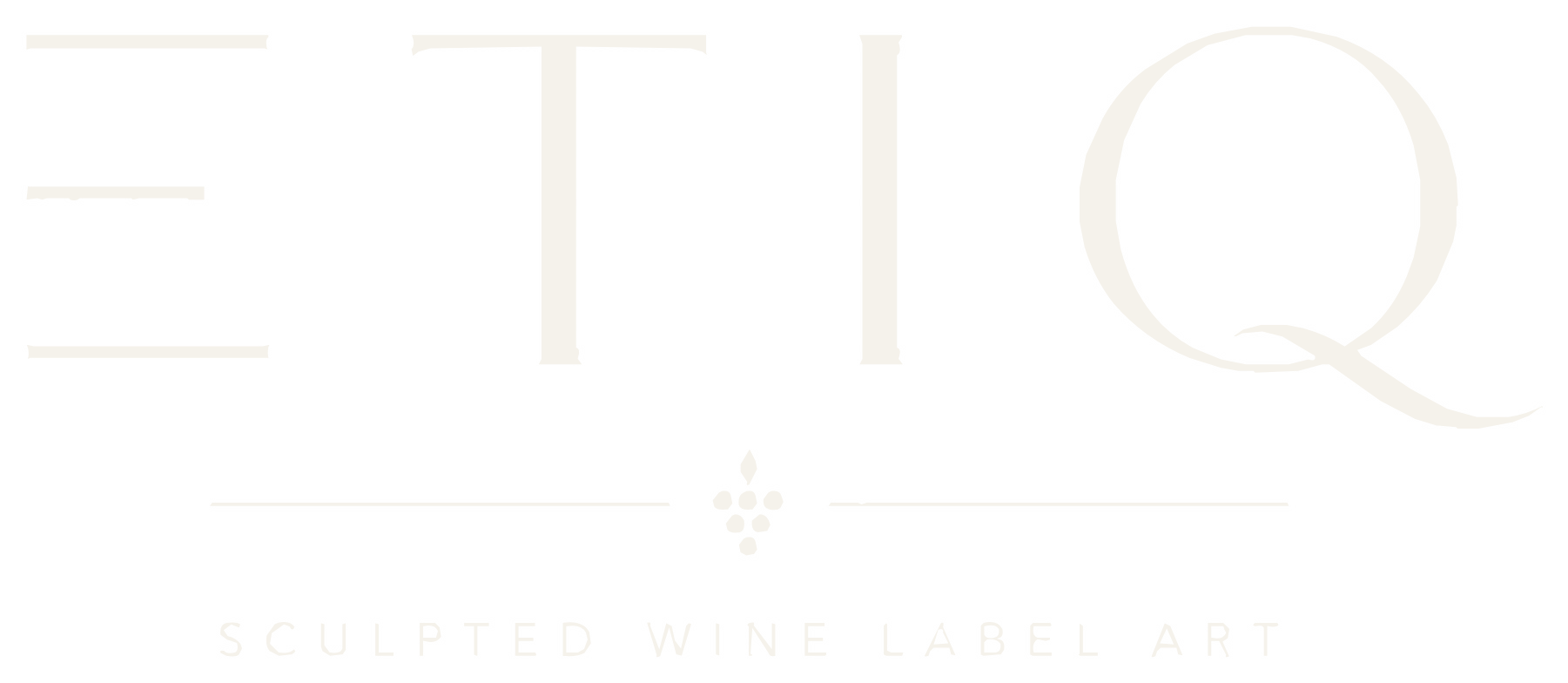 ETIQ — Sculpted Wine Label Art